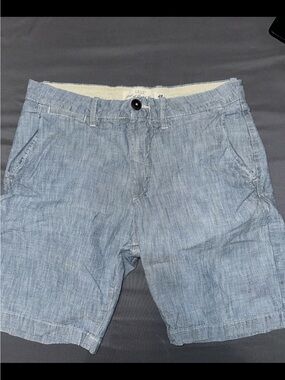 H&M Men's Light Blue Casual Chambray / Chino Short Size 30